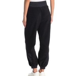 Free People Women's Black Slouch It Jogger Sweatpants